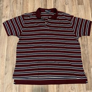 Polo by Ralph Lauren stripe polo shirt top size 3X Big & Tall